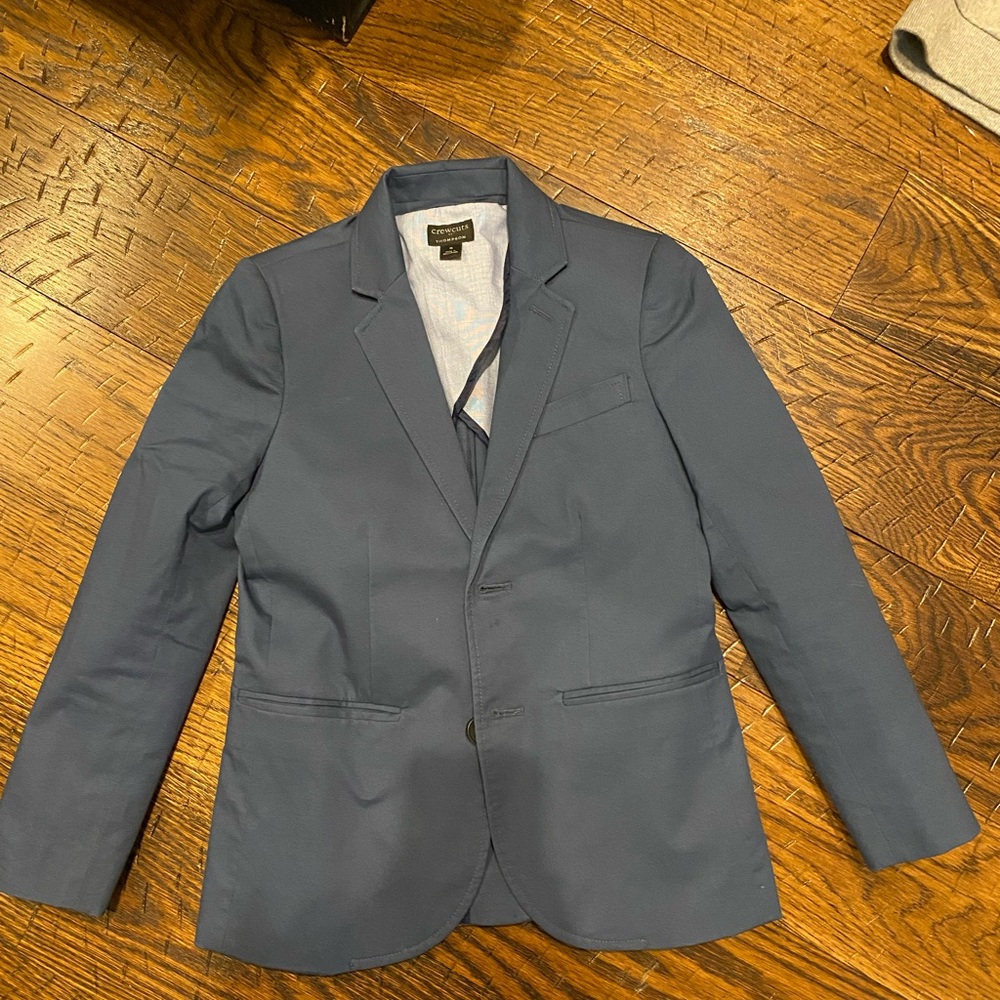 Crewcuts Navy Single-Breasted Blazer